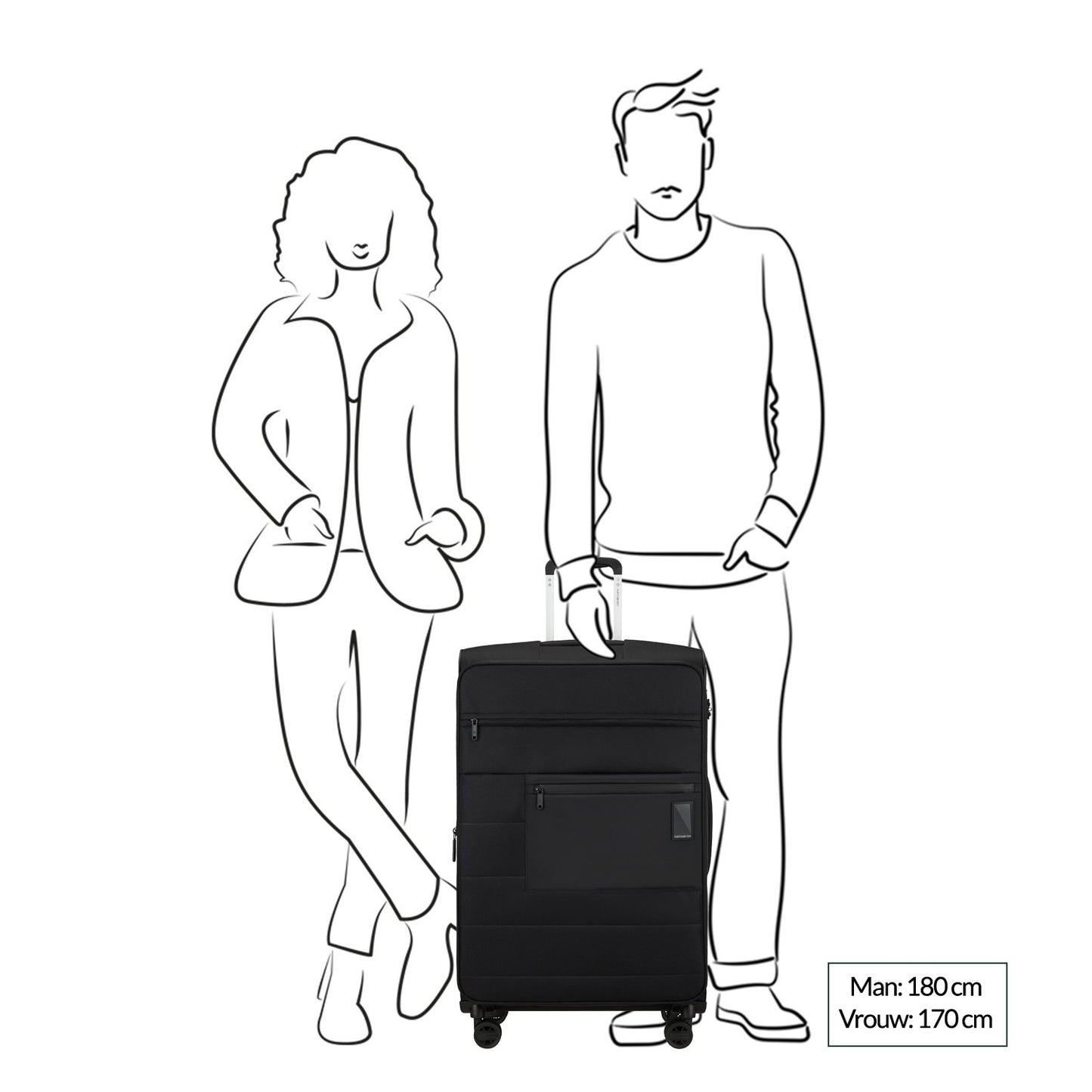 Samsonite Vaycay Spinner 77 EXP pistachio green