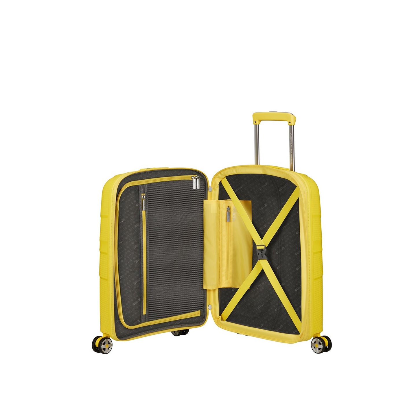 American Tourister Starvibe Spinner 55 EXP electric lemon
