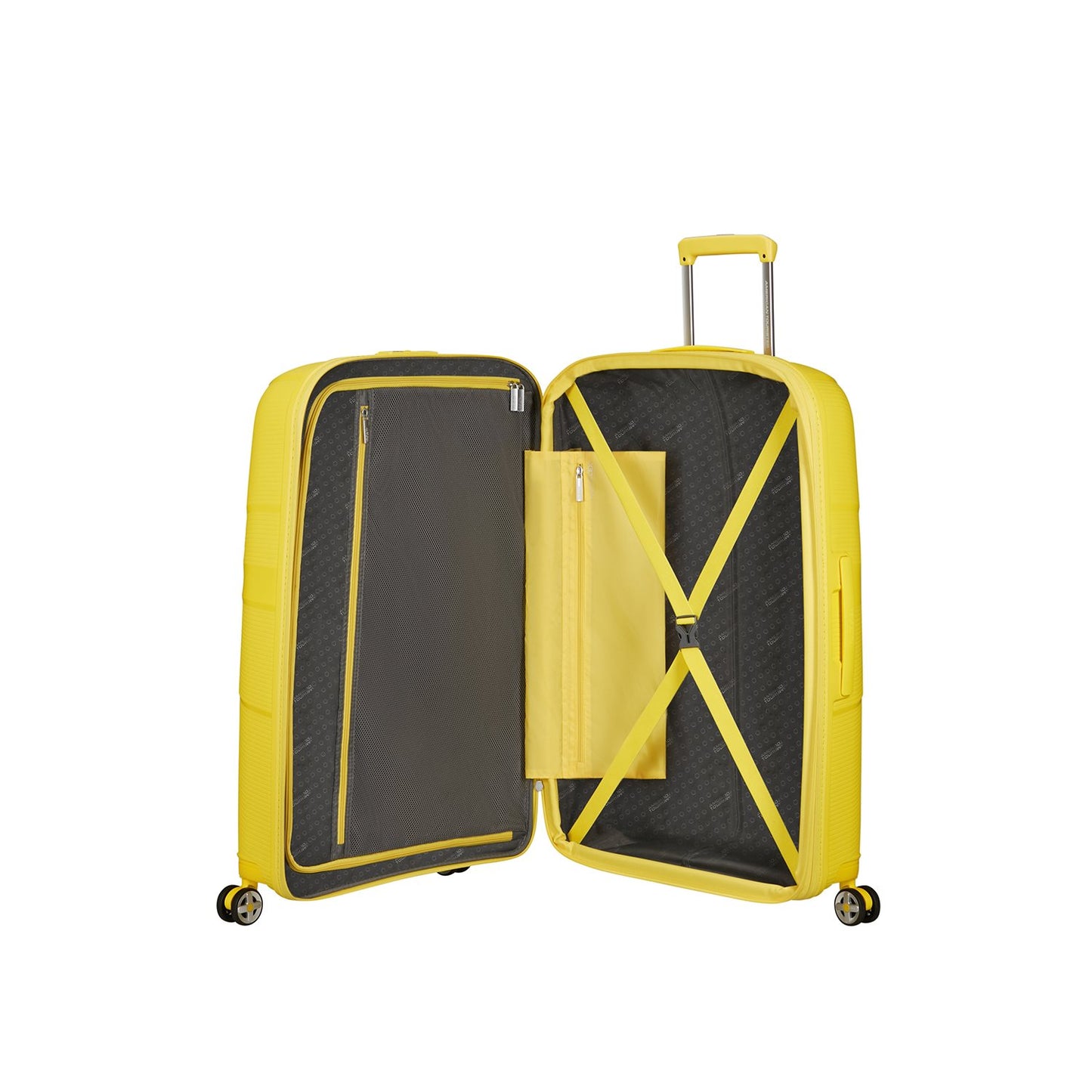 American Tourister Starvibe Spinner 77 EXP electric lemon