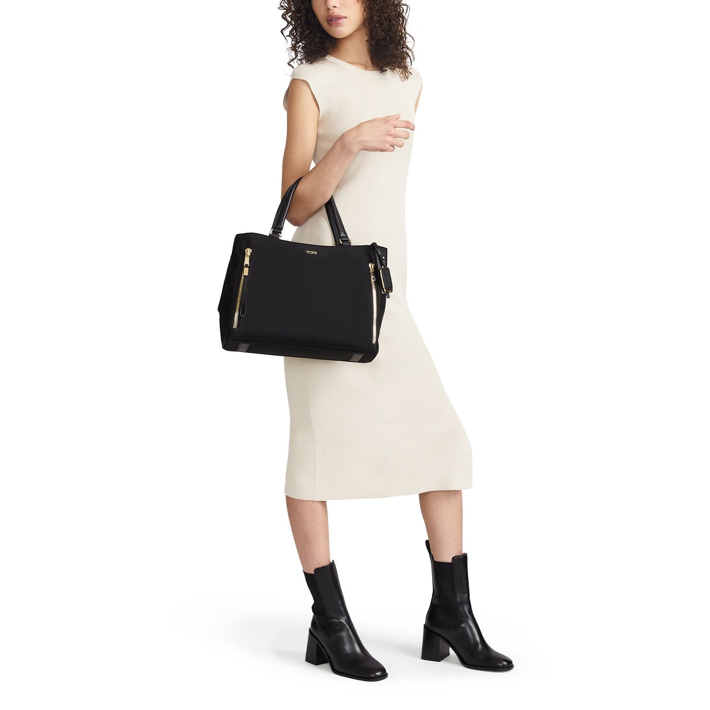 TUMI Voyageur Valetta Medium Tote black/gunmetal