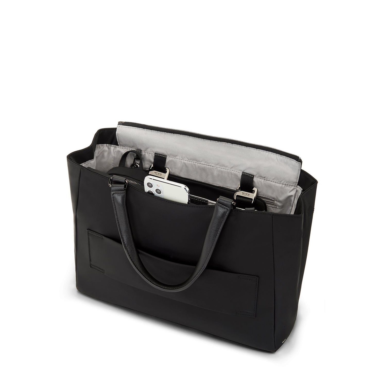 TUMI Voyageur Valetta Medium Tote black/gunmetal