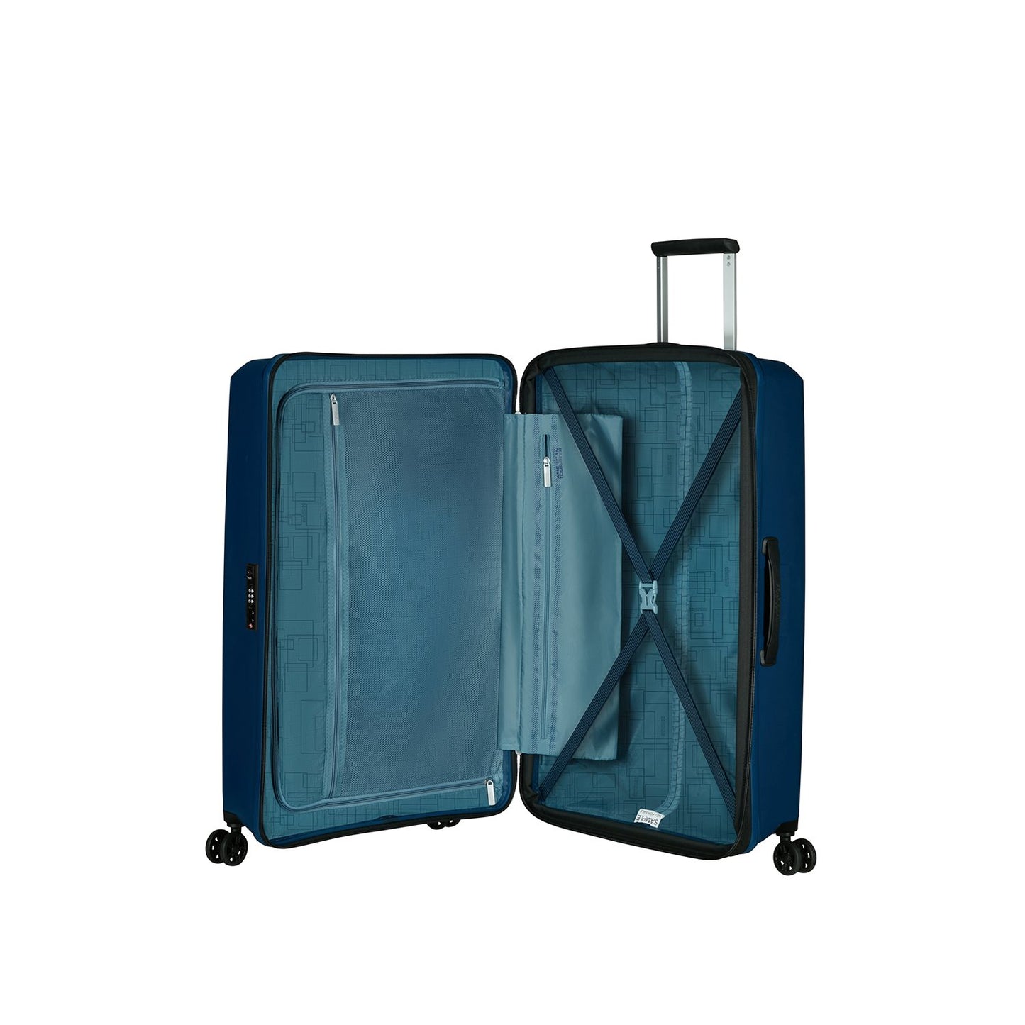 American Tourister Aerostep Spinner 77 Exp navy blue