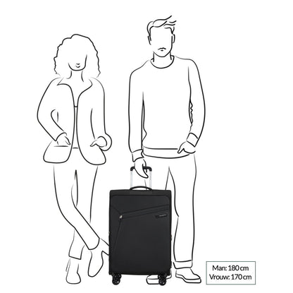 Samsonite Litebeam Spinner 66 EXP black