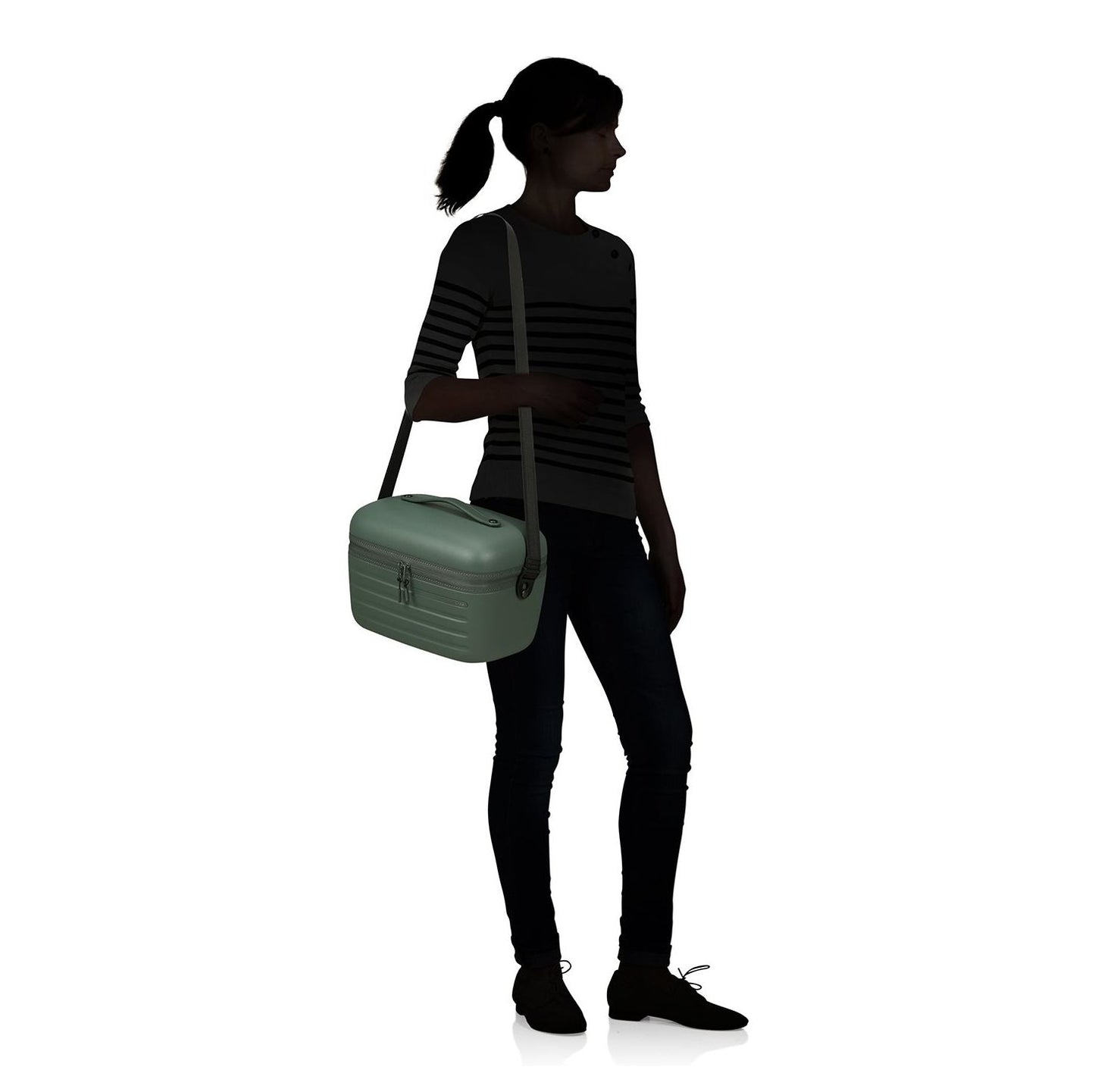 Samsonite Stackd Beauty Case sage