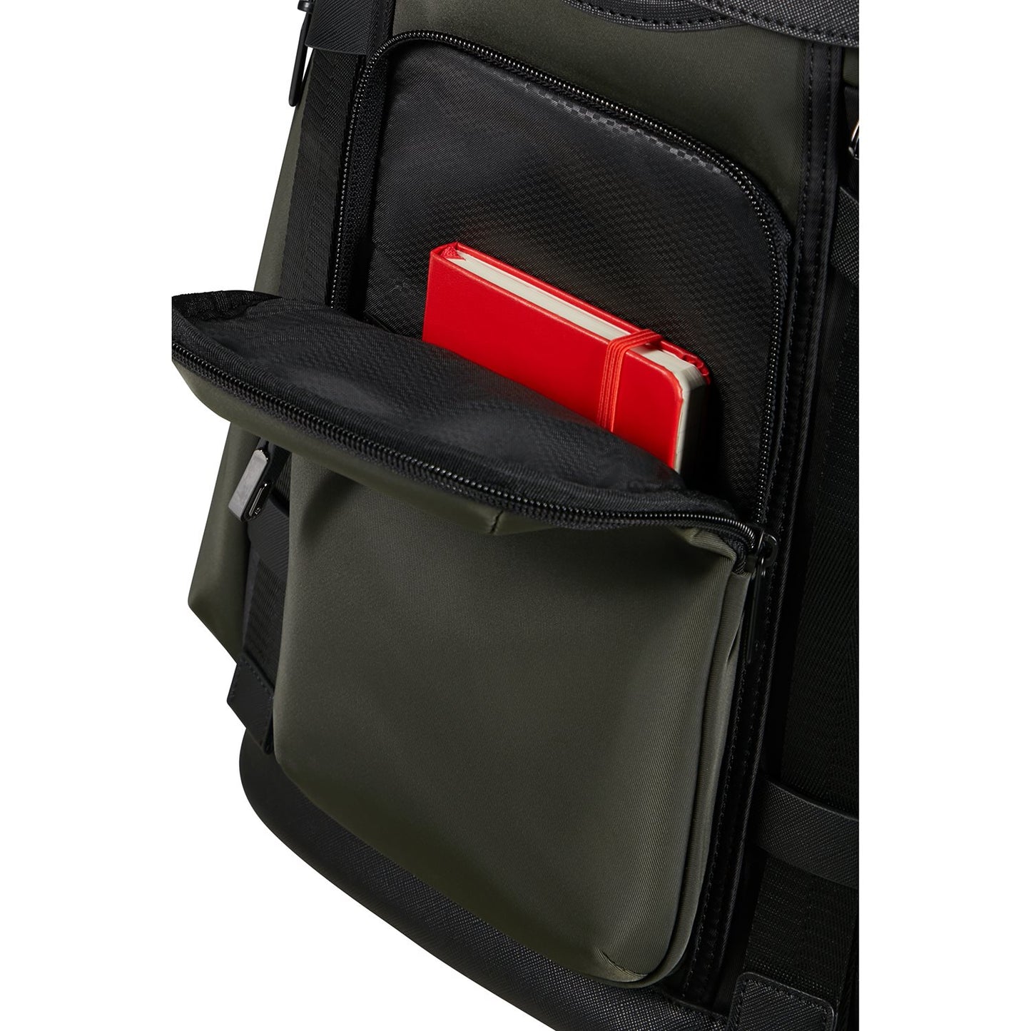 Samsonite Relyon Backpack M 15.6" + Flap green