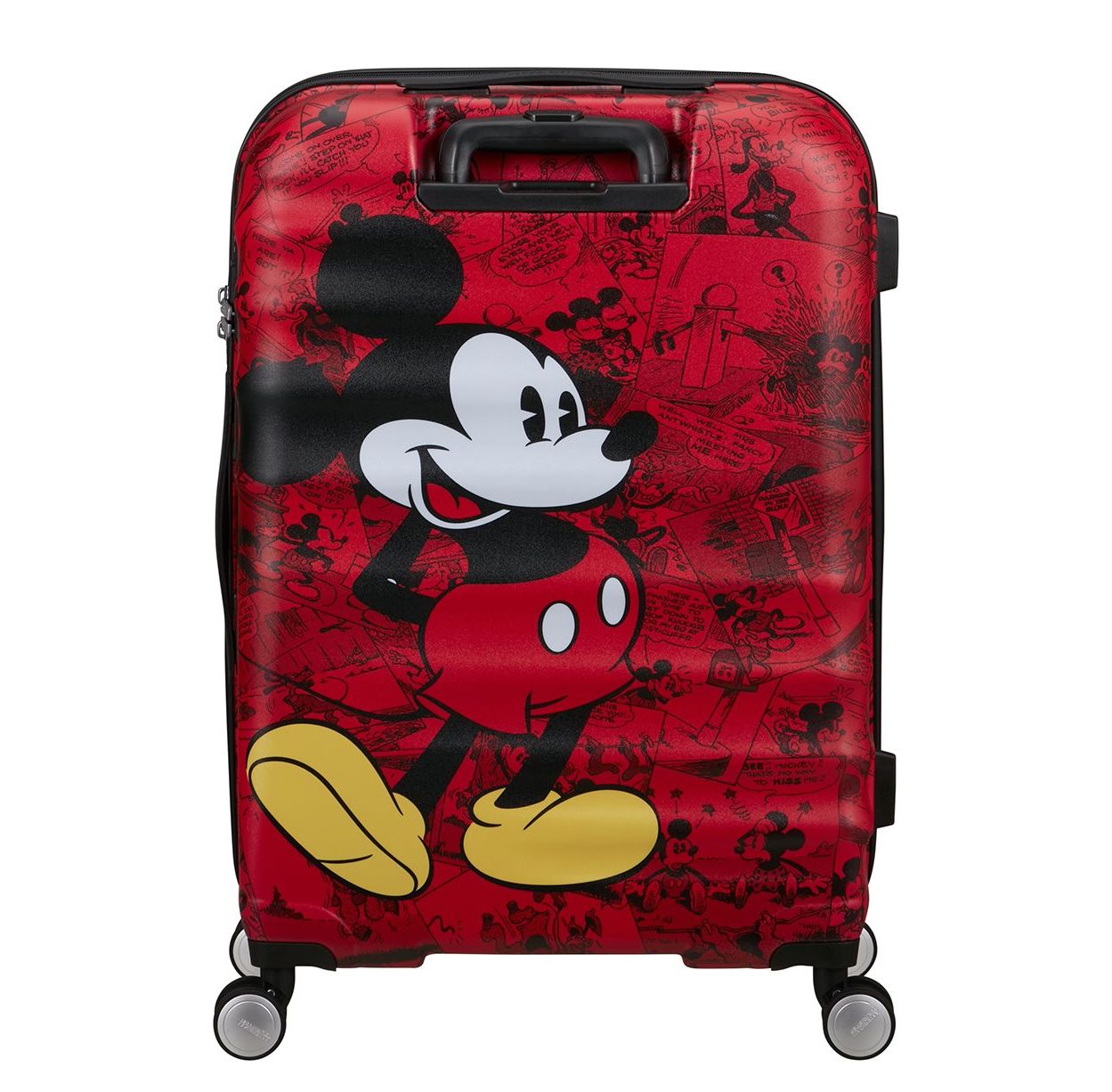 American Tourister Wavebreaker Disney Spinner 67/24 TSA mickey comics red