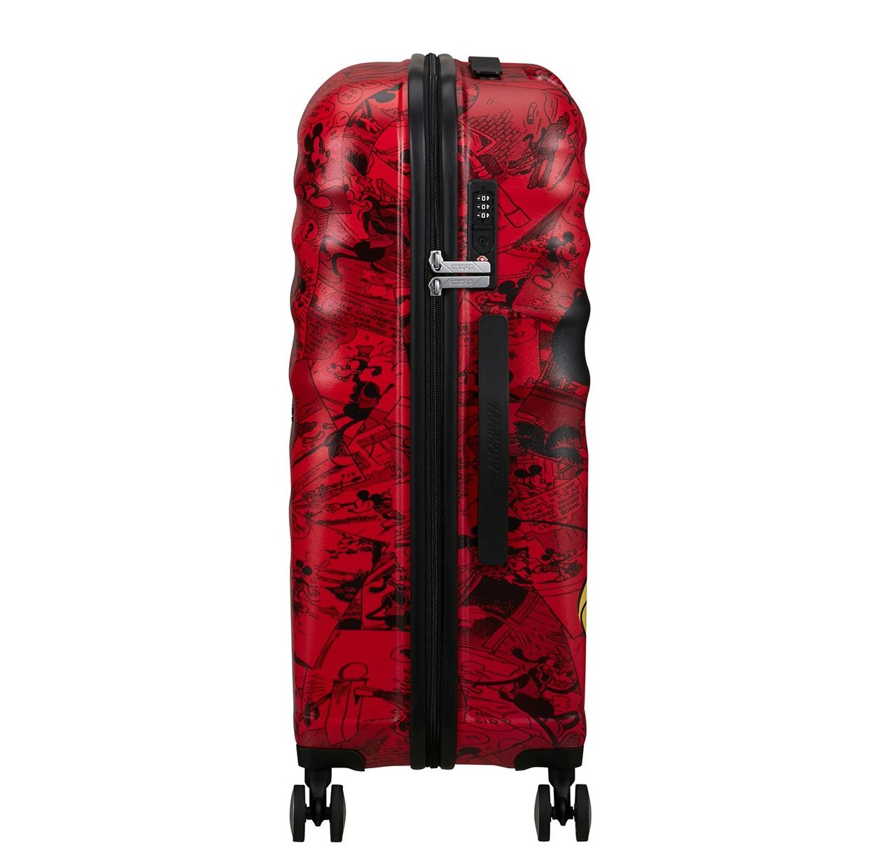 American Tourister Wavebreaker Disney Spinner 67/24 TSA mickey comics red