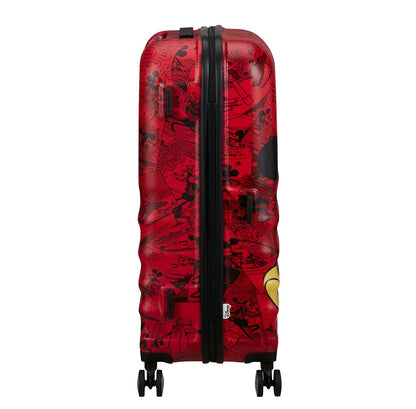 American Tourister Wavebreaker Disney Spinner 67/24 TSA mickey comics red