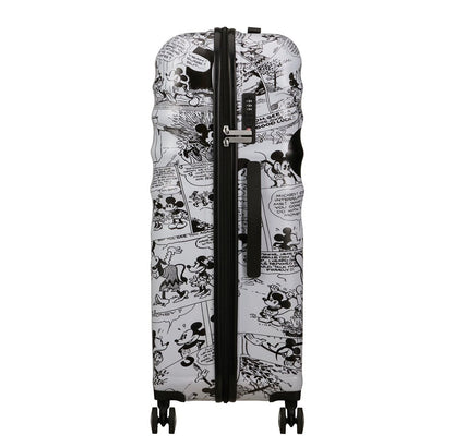 American Tourister Wavebreaker Disney Spinner 77/28 TSA minnie comics white