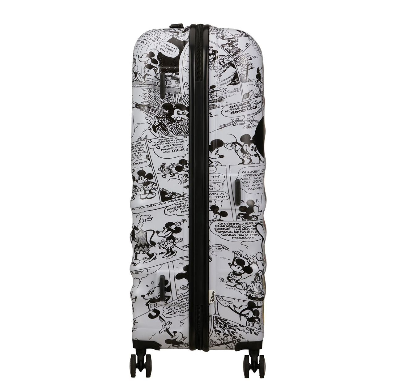 American Tourister Wavebreaker Disney Spinner 77/28 TSA minnie comics white
