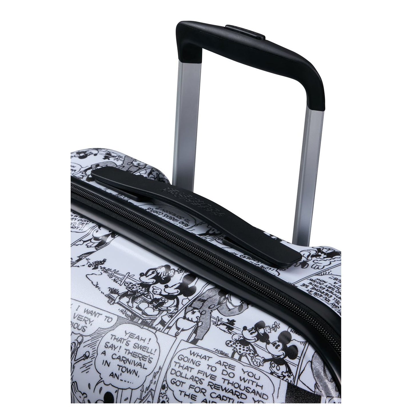 American Tourister Wavebreaker Disney Spinner 77/28 TSA minnie comics white