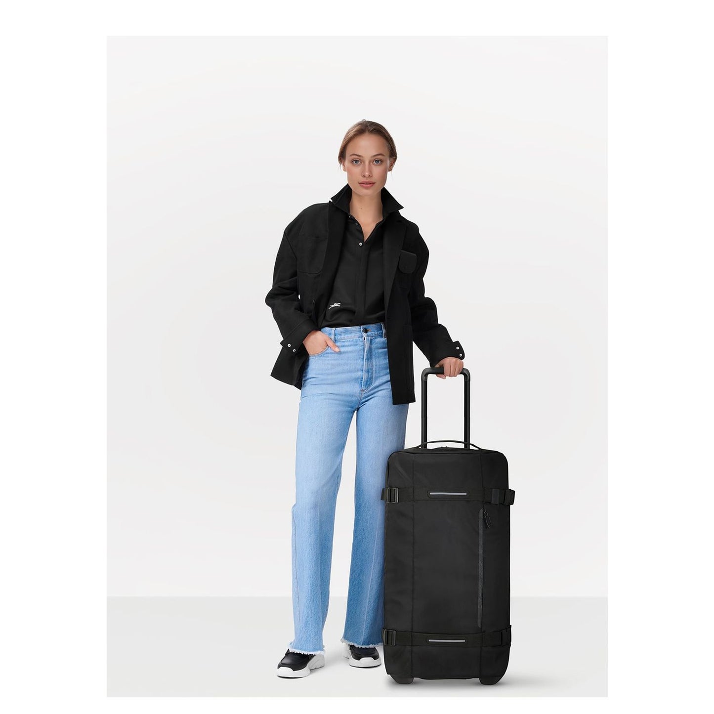 American Tourister Urban Track Duffle/Wheels M asphalt black