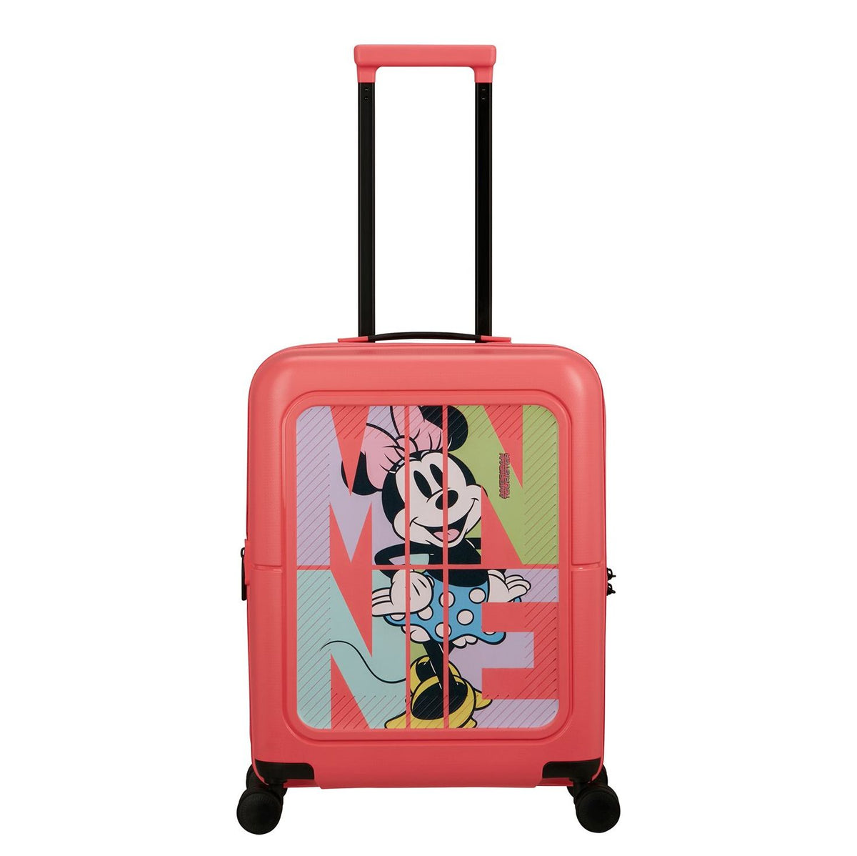 American Tourister Dashpop Disney Spinner 55/20 Exp TSA minnie pop letters