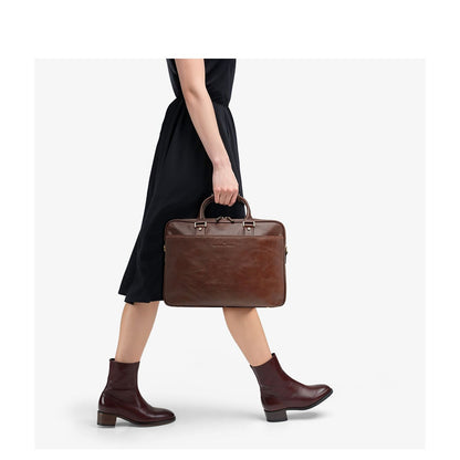 Castelijn & Beerens Verona Business Laptoptas 15.6" mokka
