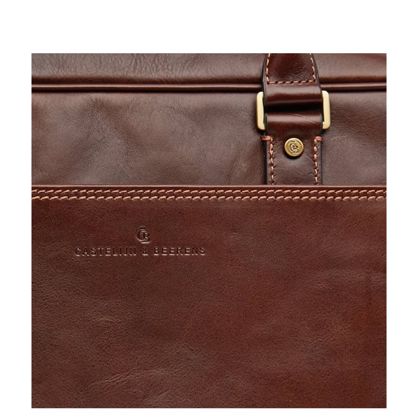 Castelijn & Beerens Verona Business Laptoptas 15.6" mokka