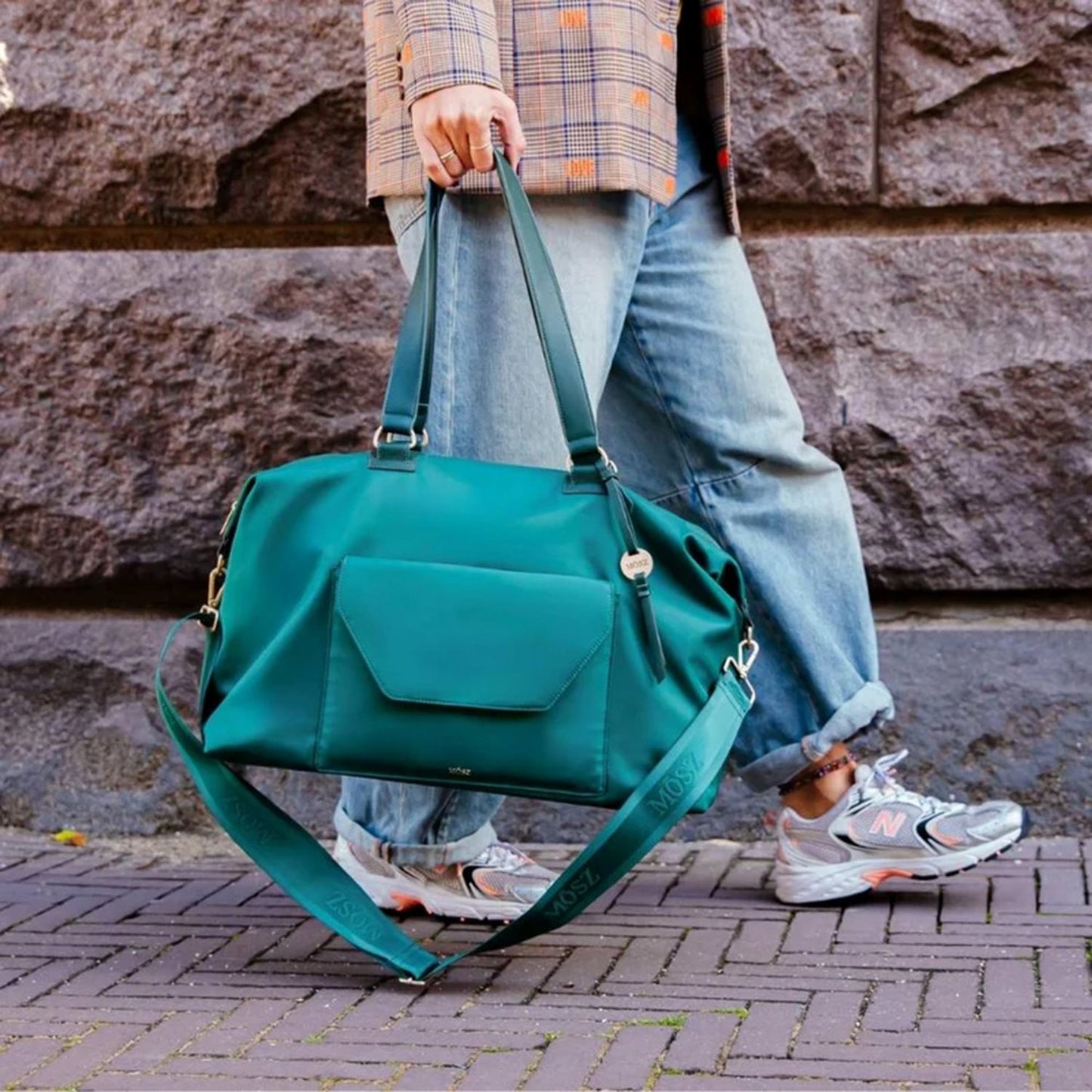 MOSZ Sandy Travelbag green