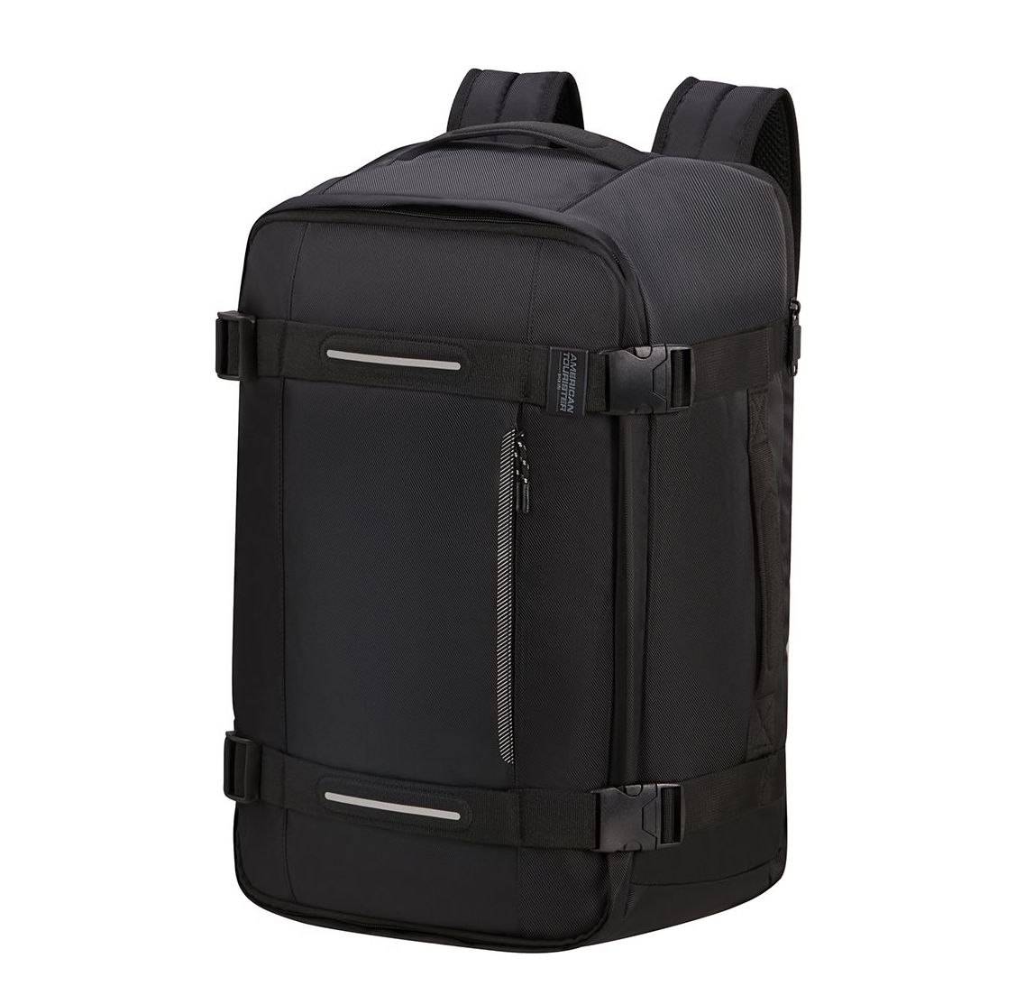 American Tourister Urban Track Travel Backpack asphalt black