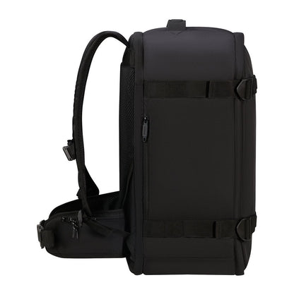 American Tourister Urban Track Travel Backpack asphalt black