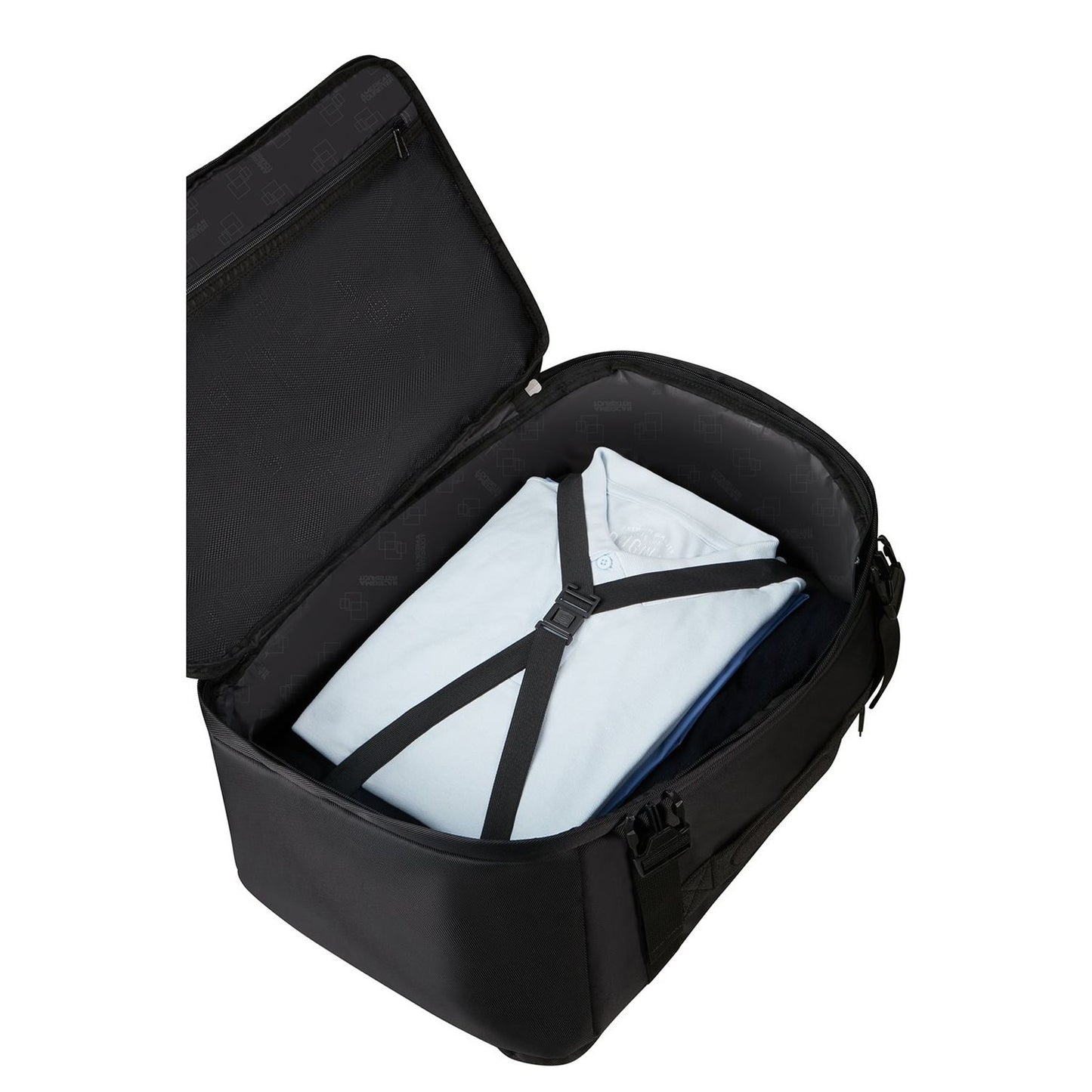 American Tourister Urban Track Travel Backpack asphalt black