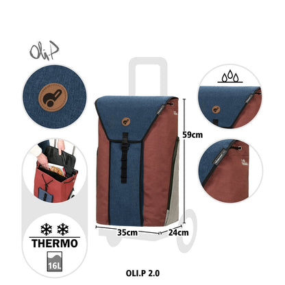 Andersen Royal Shopper Oli.P 2.0 blue