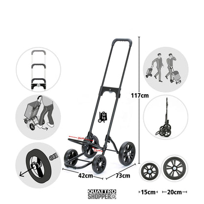 Andersen Quattro Shopper Senta 2.0 black