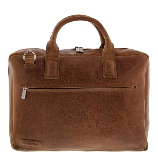 Plevier Urban Surrey Laptop bag 1 compartment 17.3" cognac