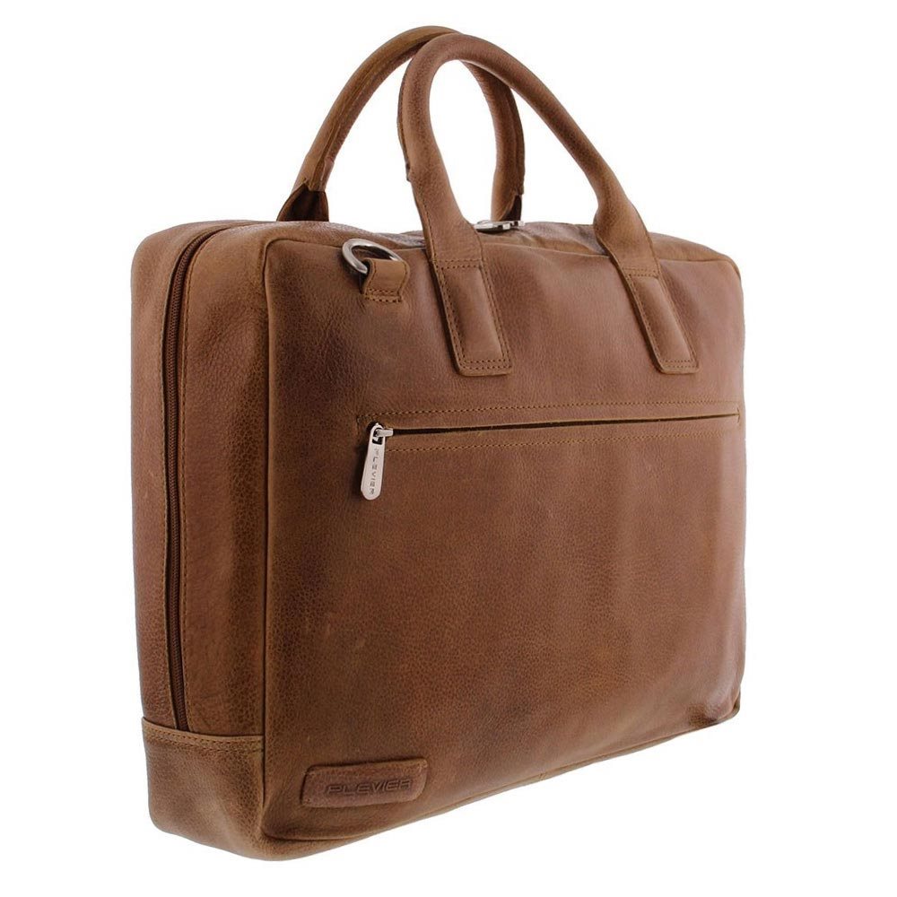Plevier Urban Surrey Laptop bag 1 compartment 17.3" cognac