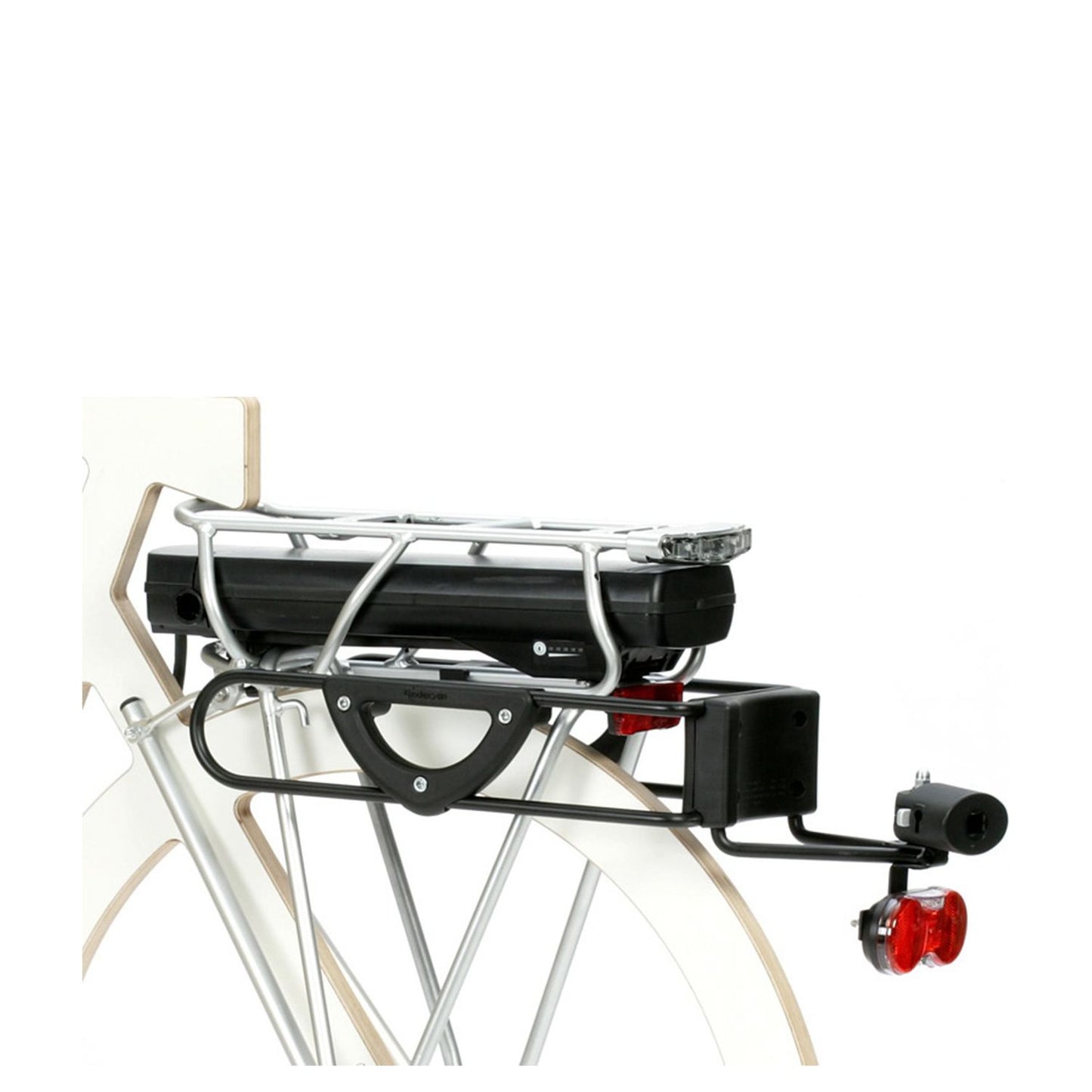Andersen PullEasy Fiets Koppeling Bagagedrager black