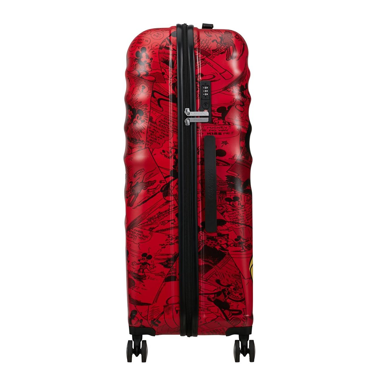 American Tourister Wavebreaker Disney Spinner 77/28 TSA mickey comics red