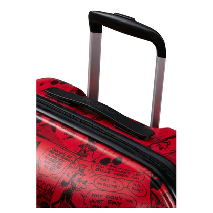 American Tourister Wavebreaker Disney Spinner 77/28 TSA mickey comics red