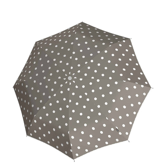 Knirps T.200 Medium Duomatic dot art taupe