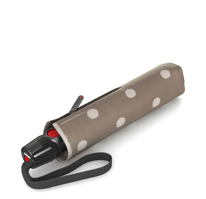 Knirps T.200 Medium Duomatic dot art taupe