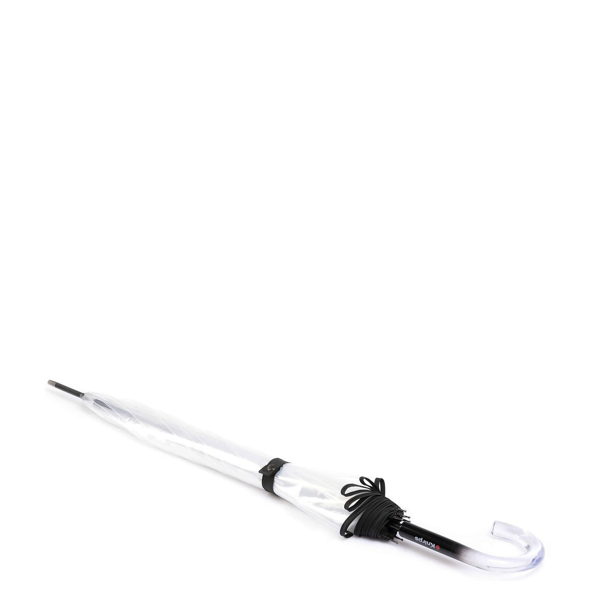 Knirps C.760 Stick Transparent solid black