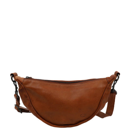 Bear Design Toon Crossbody cognac