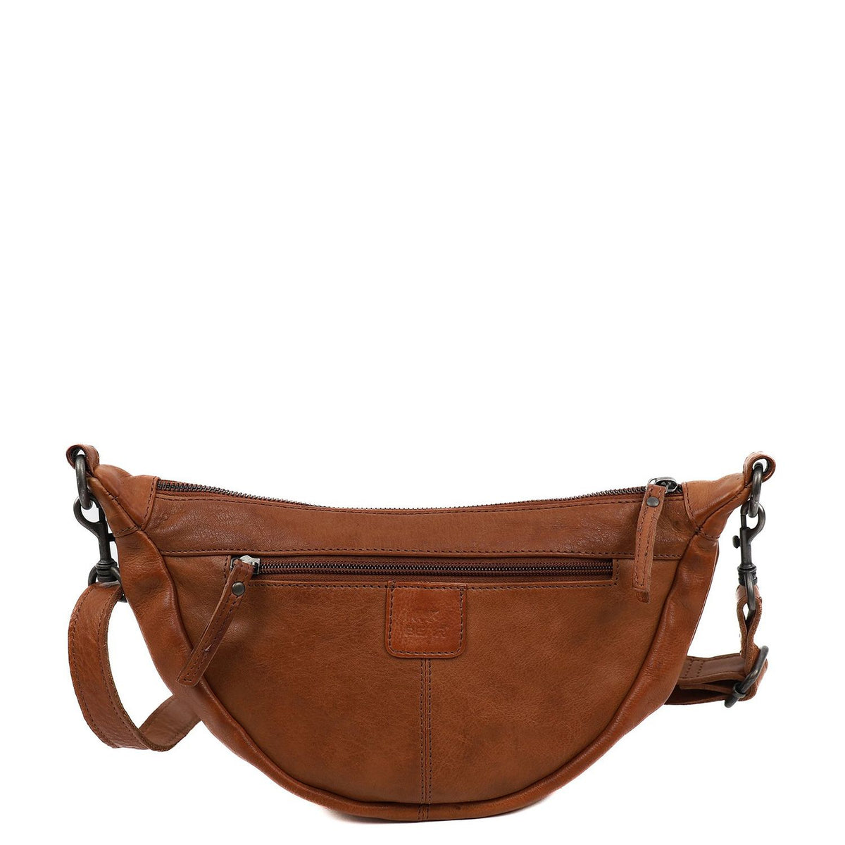 Bear Design Toon Crossbody cognac