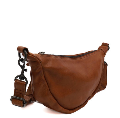 Bear Design Toon Crossbody cognac
