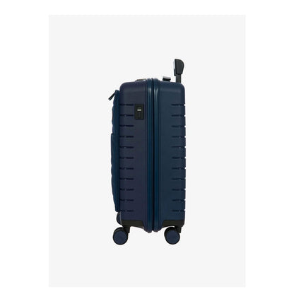 Bric's Ulisse Cabin Trolley 55 Expandable Pocket ocean blue