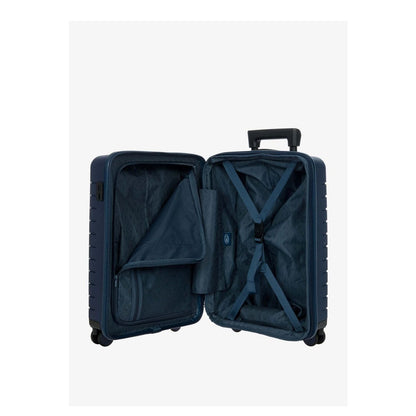 Bric's Ulisse Cabin Trolley 55 Expandable Pocket ocean blue