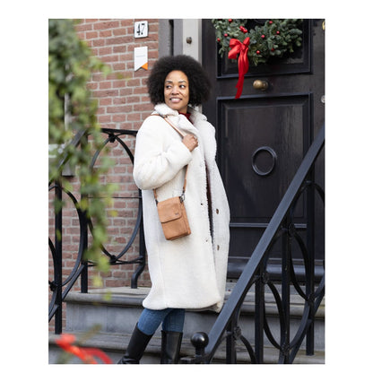 Bear Design Robbie Shoulderbag cognac