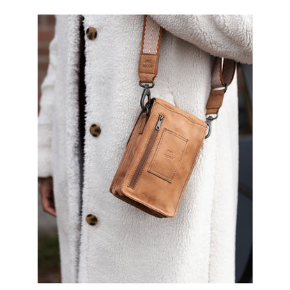 Bear Design Robbie Shoulderbag cognac