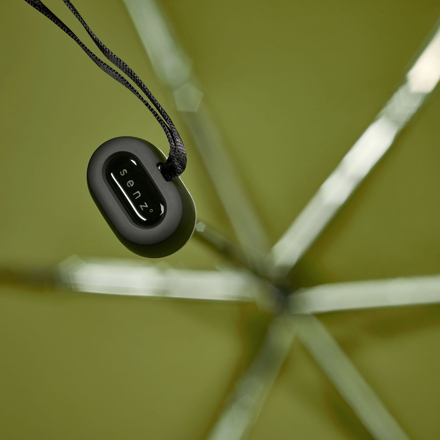 Senz Micro Foldable Storm Umbrella fren green