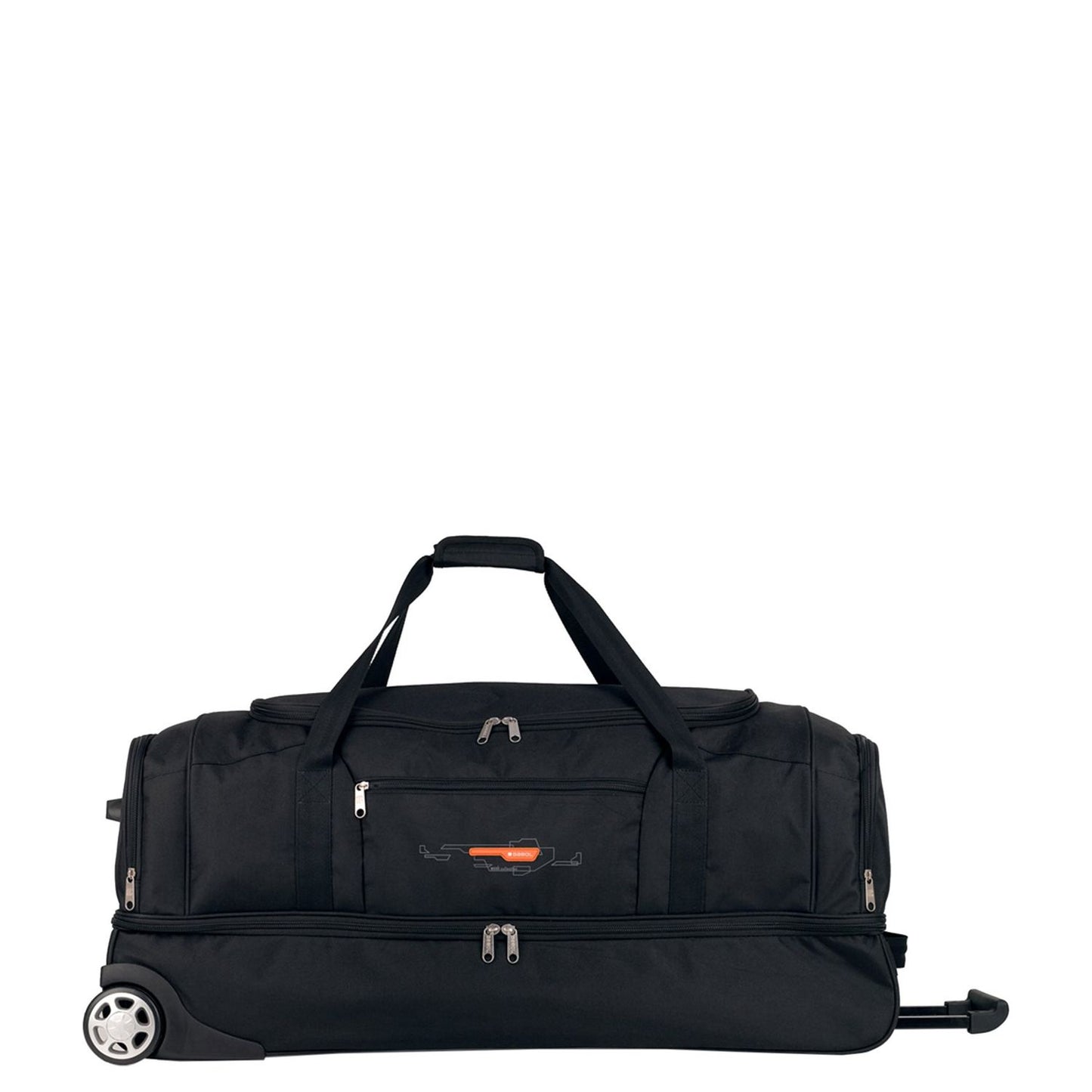Gabol Week Eco Extra Large Wheel Bag 2 Comp. Black