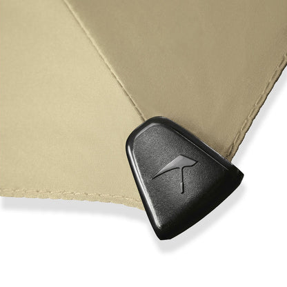 Senz Mini Automatic Foldable Storm Umbrella champagne brown