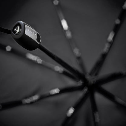Senz Mini Automatic Foldable Storm Umbrella champagne brown