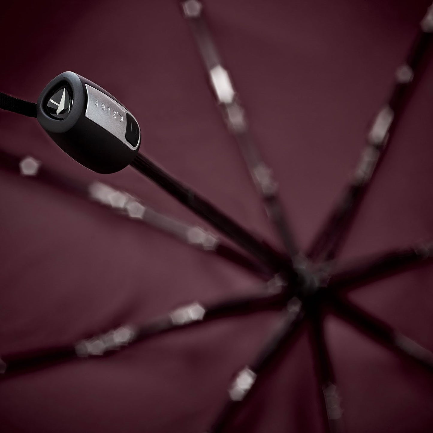 Senz Mini Automatic Foldable Storm Umbrella eggplant