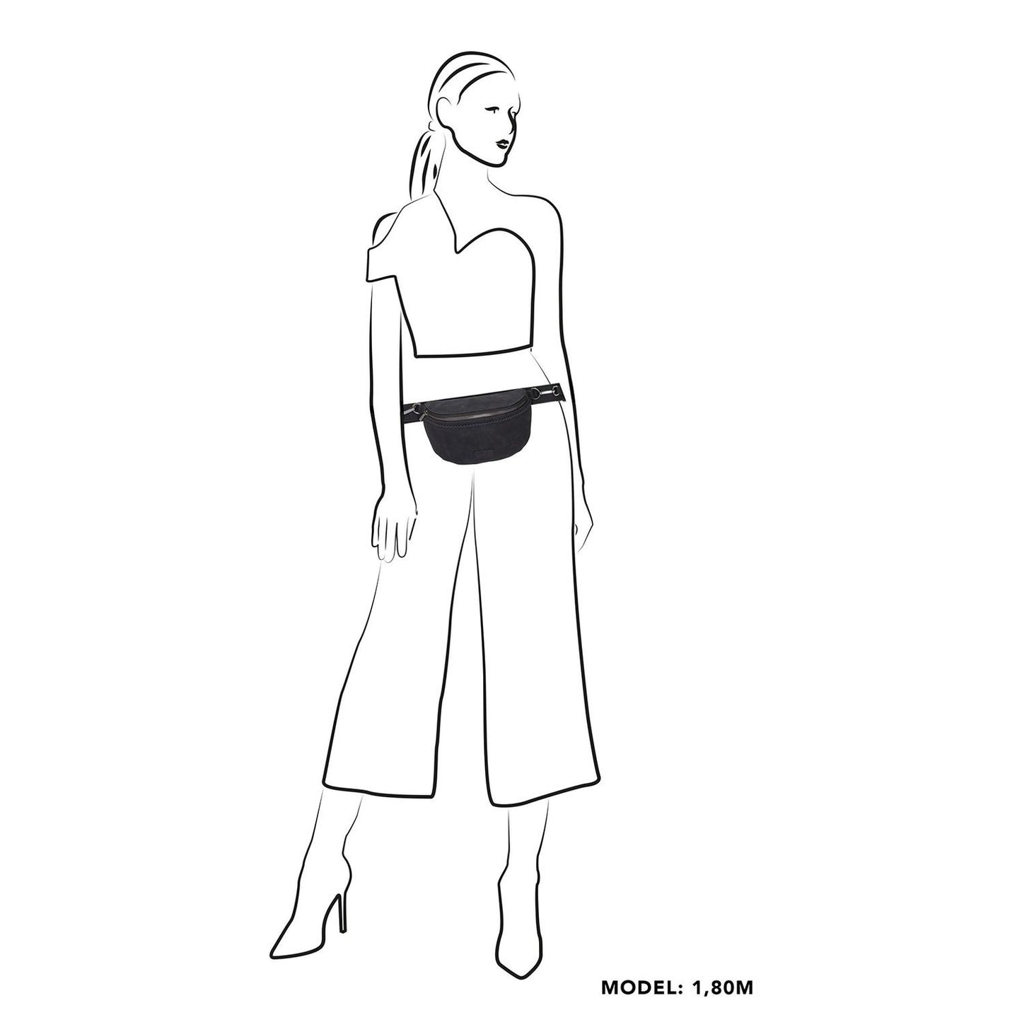 Zebra Trends Lisa Heuptas jeansblauw