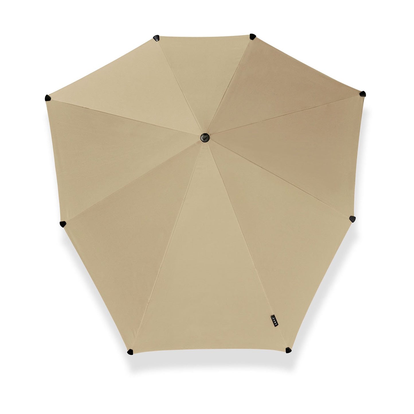 Senz Large Stick Storm Umbrella champagne brown