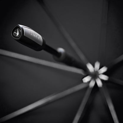 Senz Large Stick Storm Umbrella champagne brown