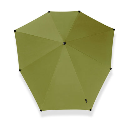 Senz Large Stick Storm Umbrella fren green
