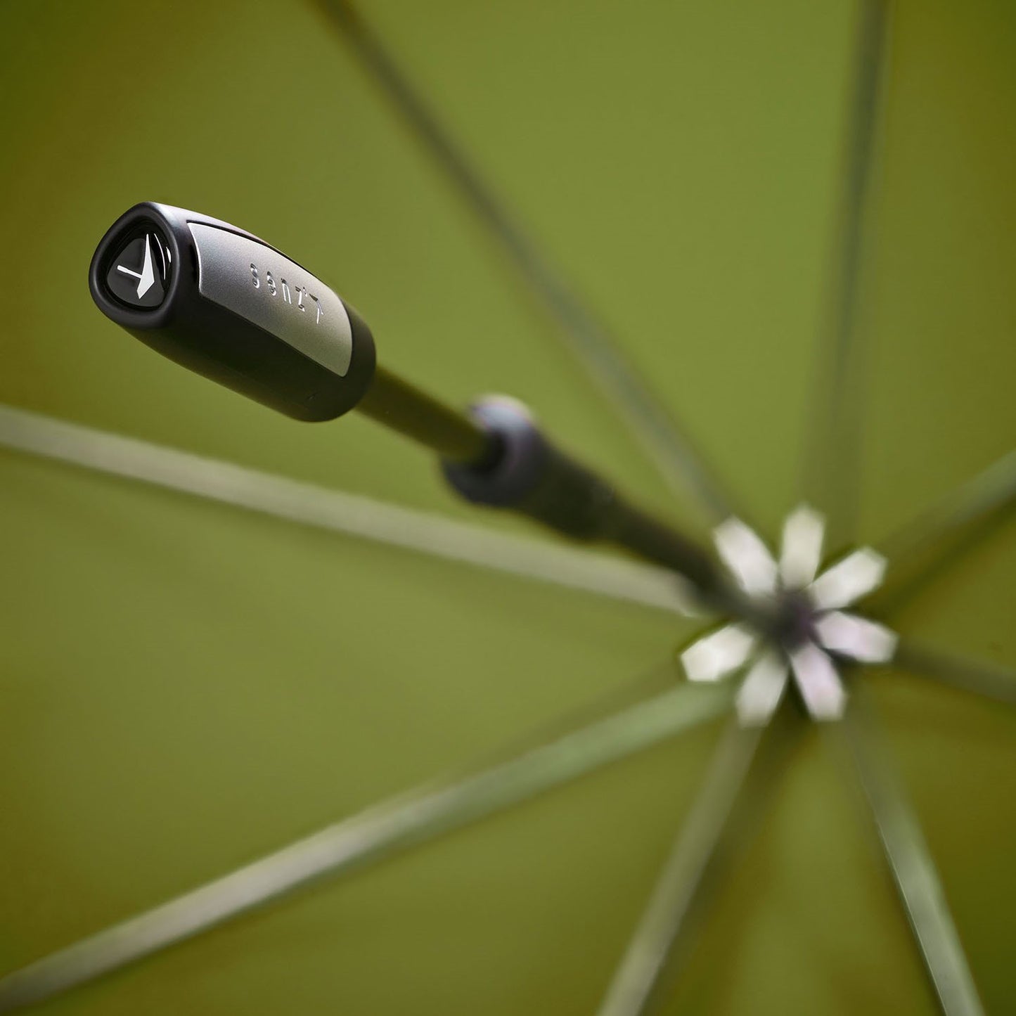 Senz Large Stick Storm Umbrella fren green